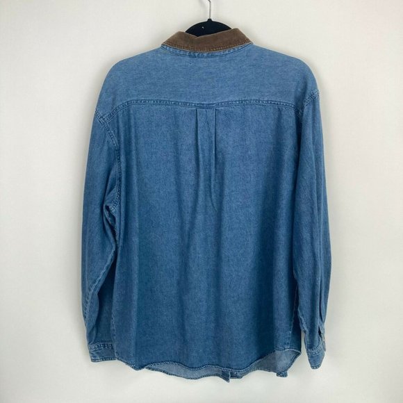 Studio Collection Women Front Button Shirt XL - Picture 10 of 12